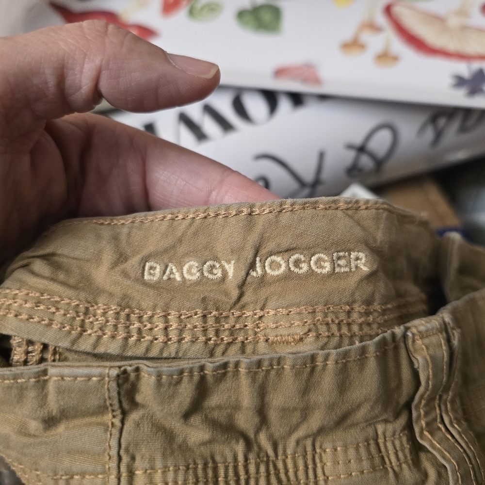American Eagle Outfitters Khaki Cargo Pants - Picture 3 of 5